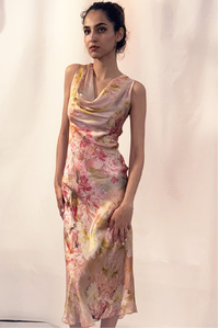 Flower's From Julia Waterfall Neck Silk Dress Summer 25-26