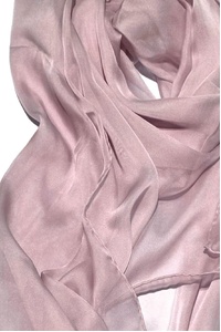 Dusty Silk Chiffon Scarf