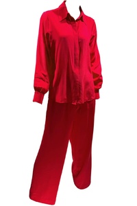 Scarlet Desire Silk Blouse
