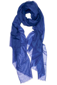 Blue Cashmere Wrap