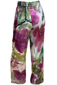 Orchids in Love Silk Pant