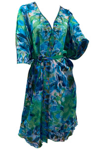 Bouquet de Fleur Silk Cape Blue 2024