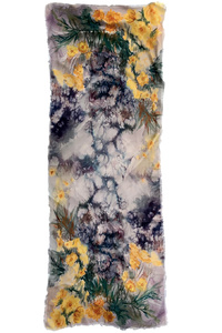 Rock and Wild Flowers Wool Scarf