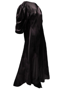 Waterfall Neck Gown - Cloudy Night