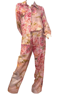 Flowers From Julia Silk Pant Suit