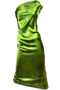 One Should Heron Silk Dress (Grape Green) Summer 25-26