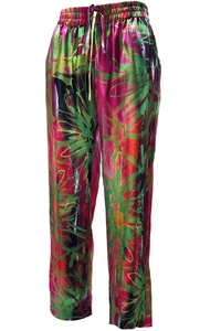 Sunset Garden Silk Pant