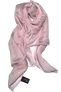 Dusty Silk Chiffon Scarf