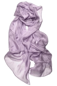 Misty Mauve Chiffon Scarf