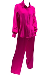 Magneta Silk Crepe Pant Suit