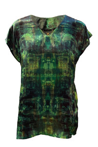 Mossy Cave Silk Top