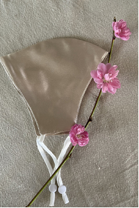 Silk Face Mask Ivory