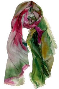 Orchids in Love  Wool Scarf
