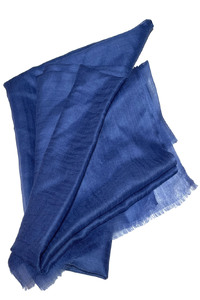 Blue Cashmere Wrap