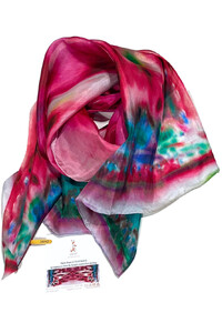 Opera House in Vivid Silk Scarf