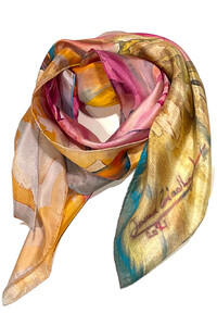 Lost Flowers Silk Scarf