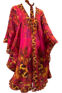 Bouquet de Fleur Silk Cape 2024