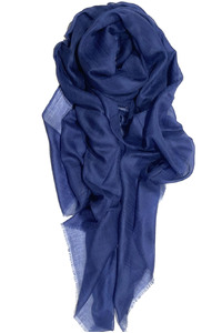 Cashmere Wrap Midnight Blue
