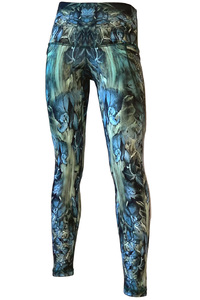 Orchids in Love Summer Night Leggings 