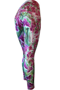 Orchids in Love Pinky Summer Leggings