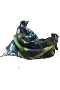Emerald Silk Bandana